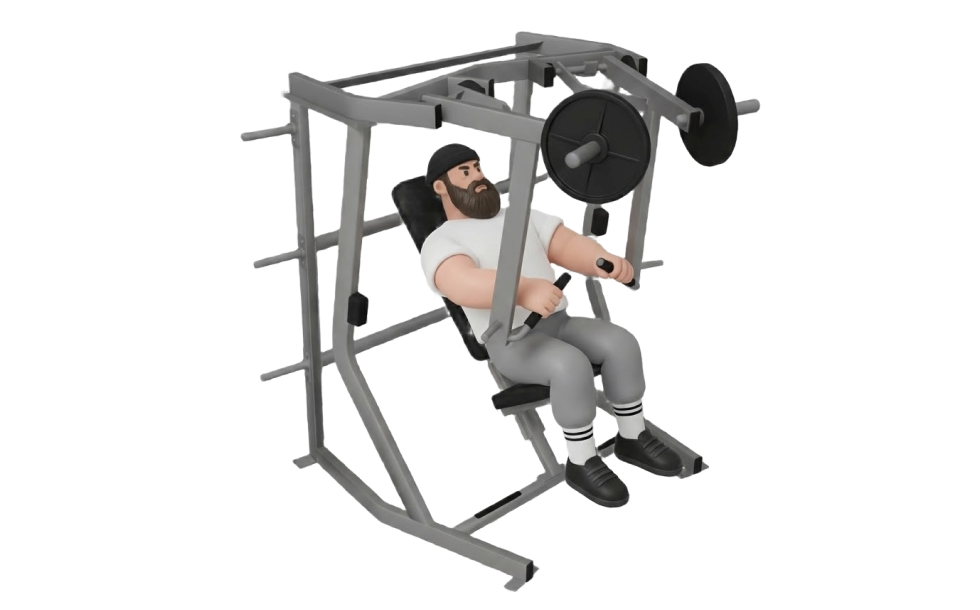 Decline Chest Press exercise image