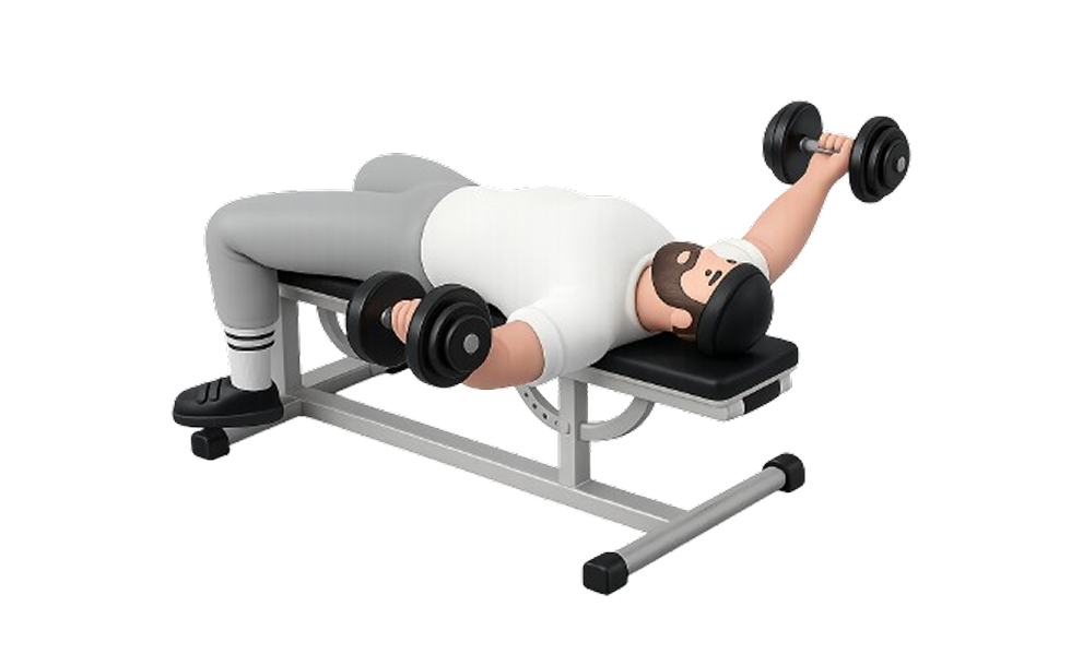 Dumbbell Flye exercise image